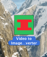 Screenshot of Video to Image Converter Desktop Icon